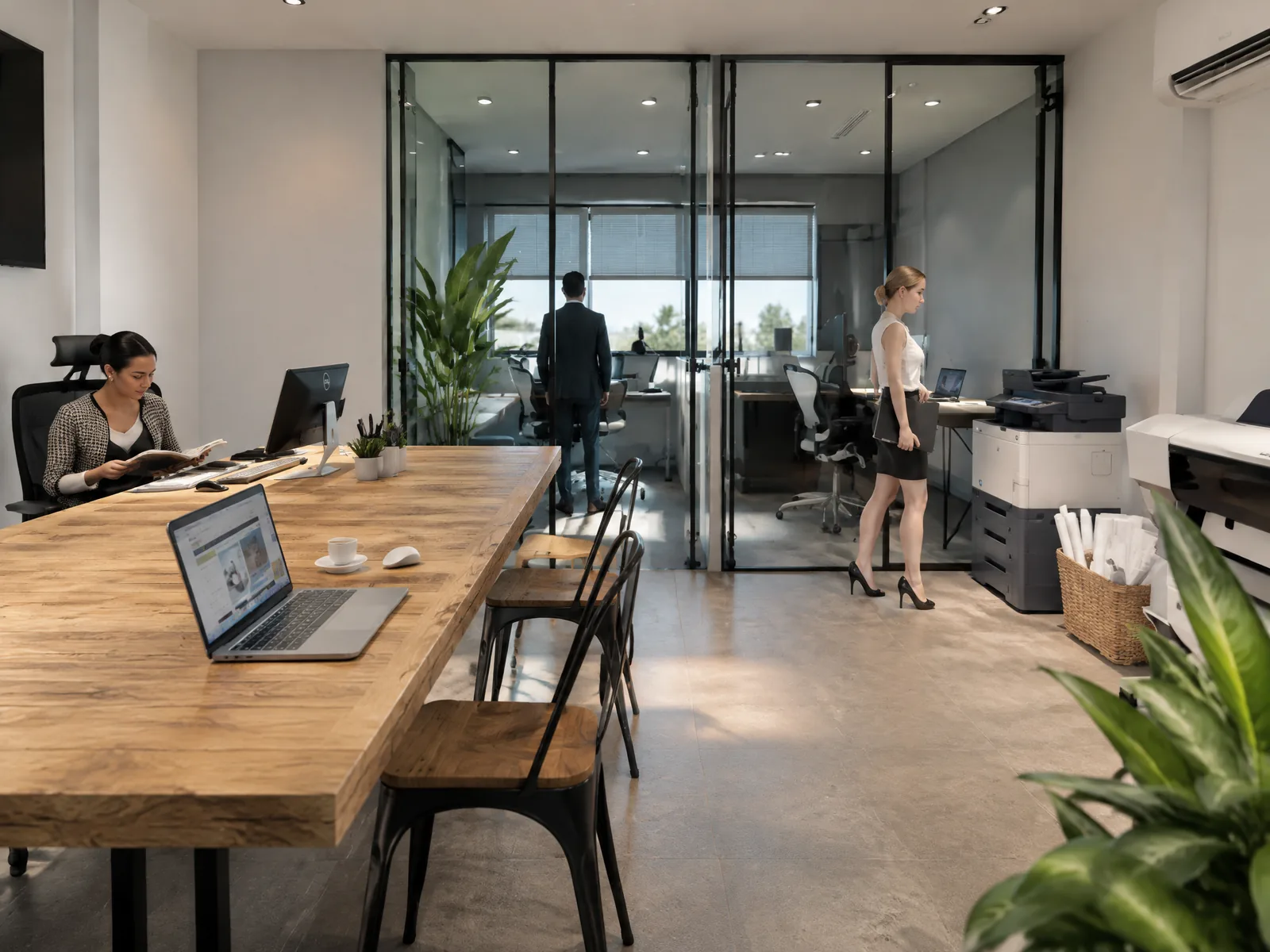 RIVER PARK — Ambiente interior de oficina